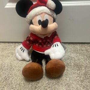 Disney Mickey Mouse Holiday Plush - Disney store 2018